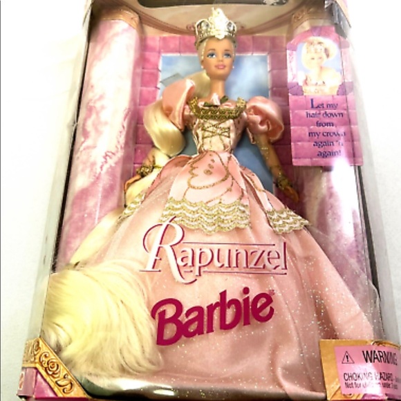 Rapunzel Barbie doll & Valentine Barbie doll - Picture 2 of 11